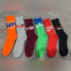 Coca Cola Products Sock Set